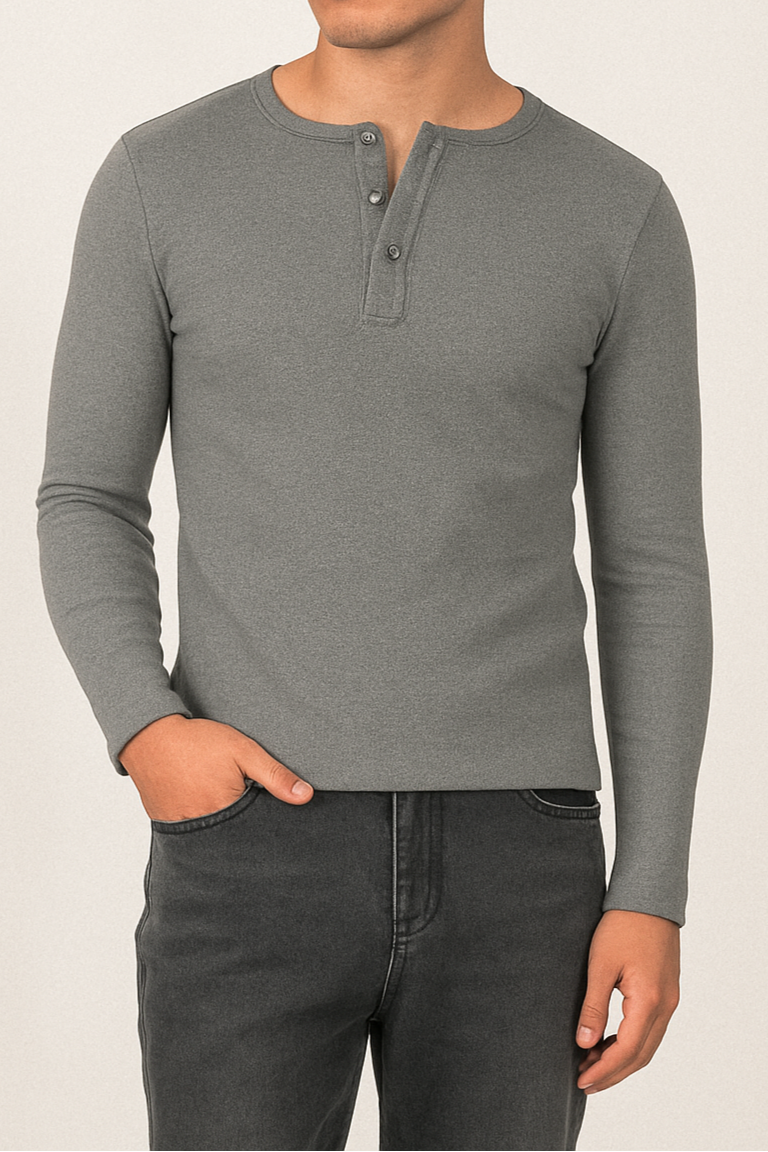 Gray Henley