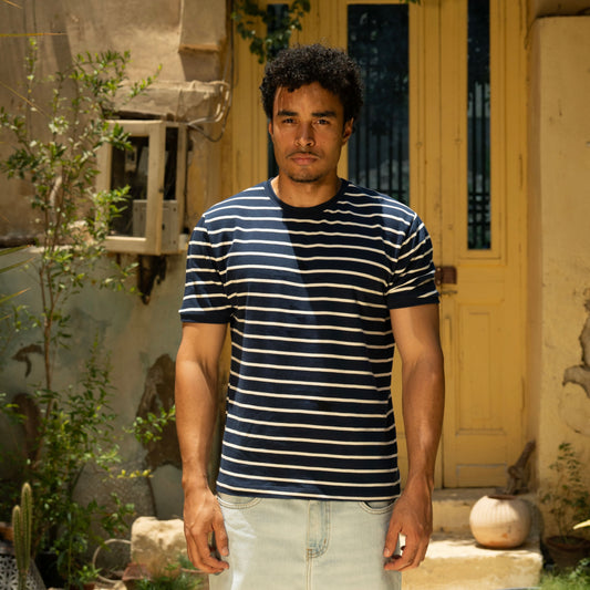 striped t-shirt