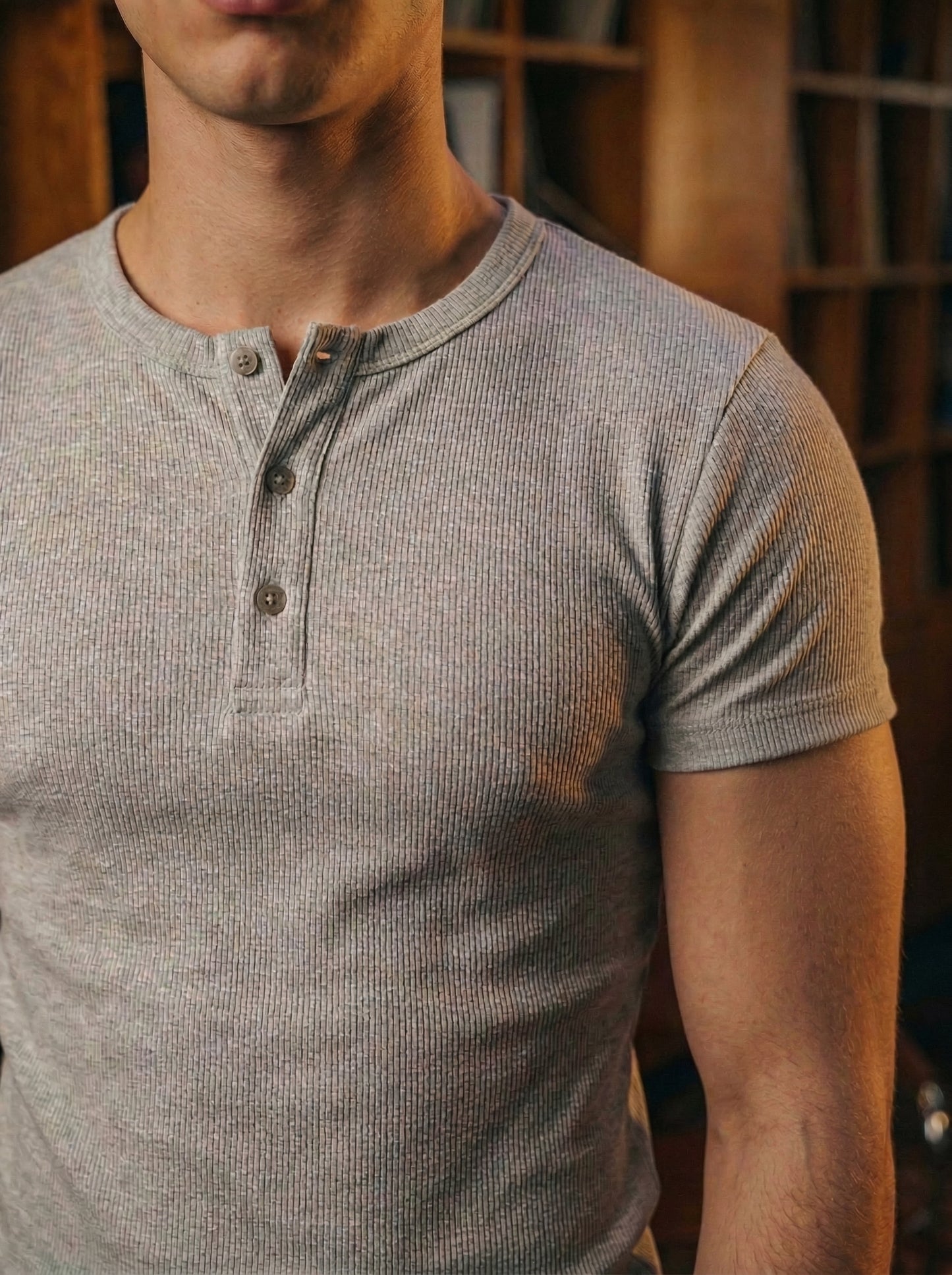 Short Sleeve Henley shirt