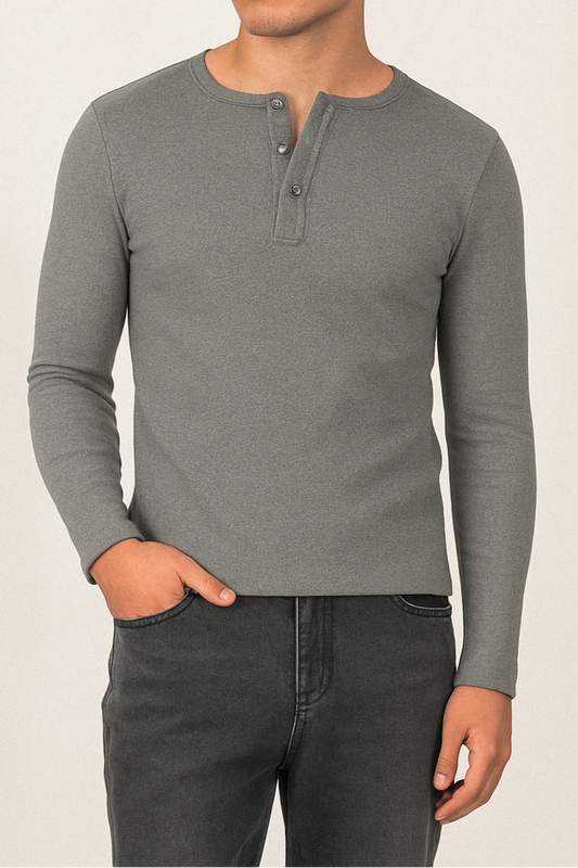 Gray Henley