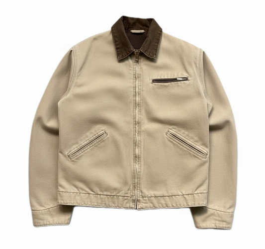 cropped work jacket