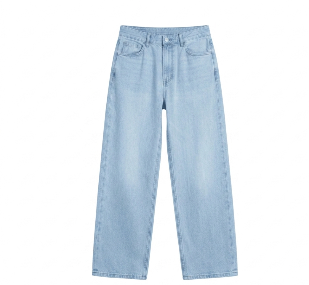 light blue jeans