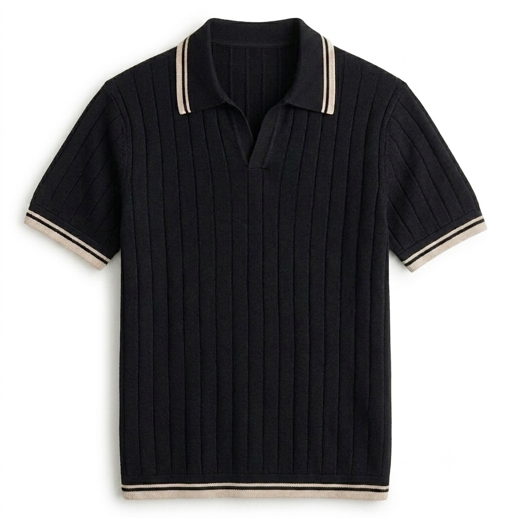 knit polo