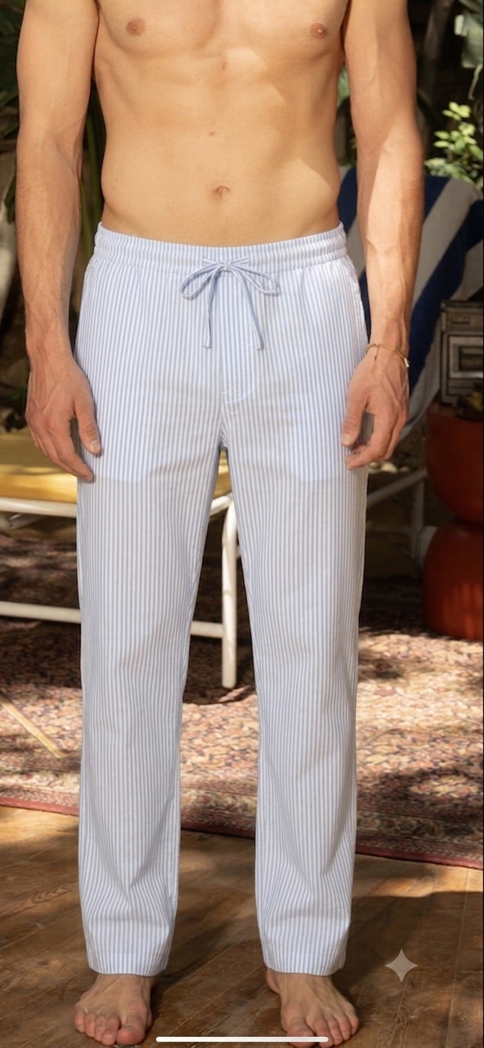 striped pants