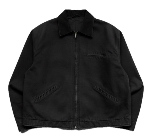 full black work jacket